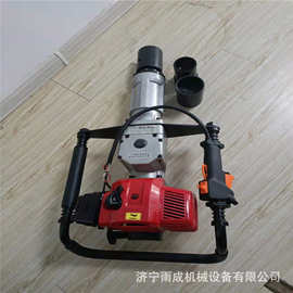 户外应急手提式打桩机 内燃式植桩机 便携式四冲程打桩锤  图片