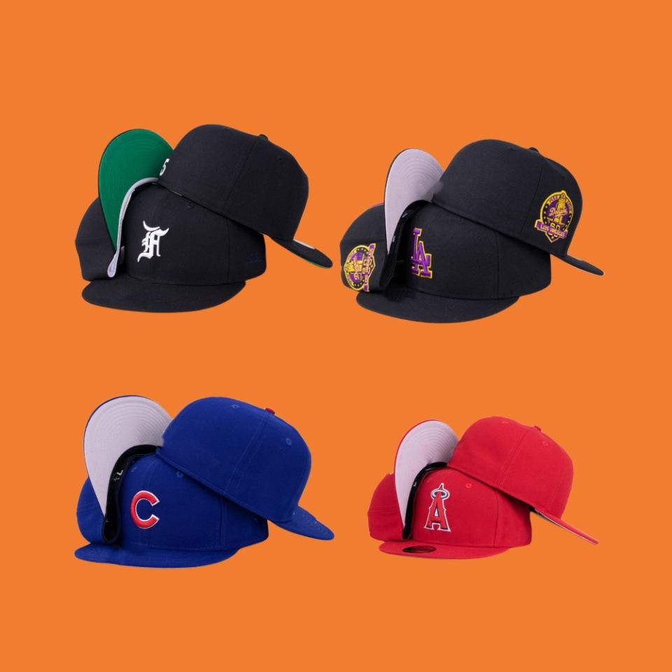 棉布平檐帽美式棒球联盟棒球帽新款街舞嘻哈帽子全封闭帽滑板帽