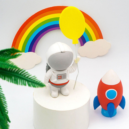 Qihao 8423 alien shape eraser cartoon cute detachable 3D eraser elementary school student prize wipe clean