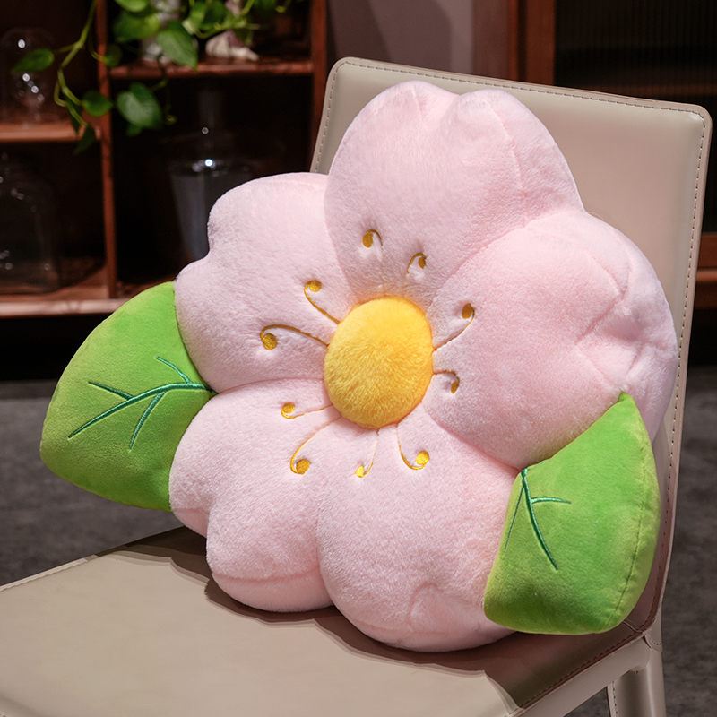 Cojín Decorativo de Flor de Cerezo Velvet de Cristal y Poliéster para Sofá y Cama image 8