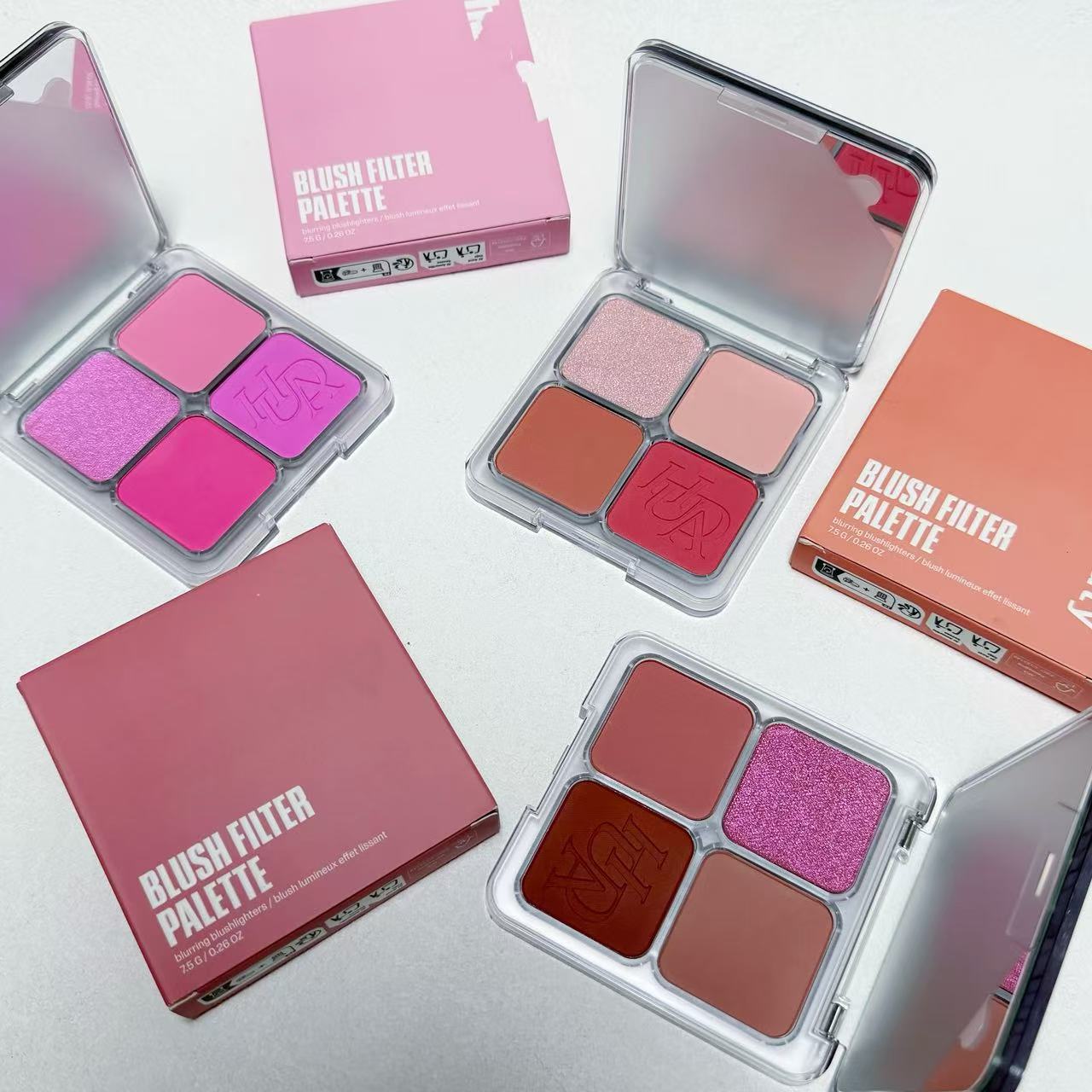 Huda Beauty Blush Filter Matte Soft-Focus 4 Rəngli Blush Paleti