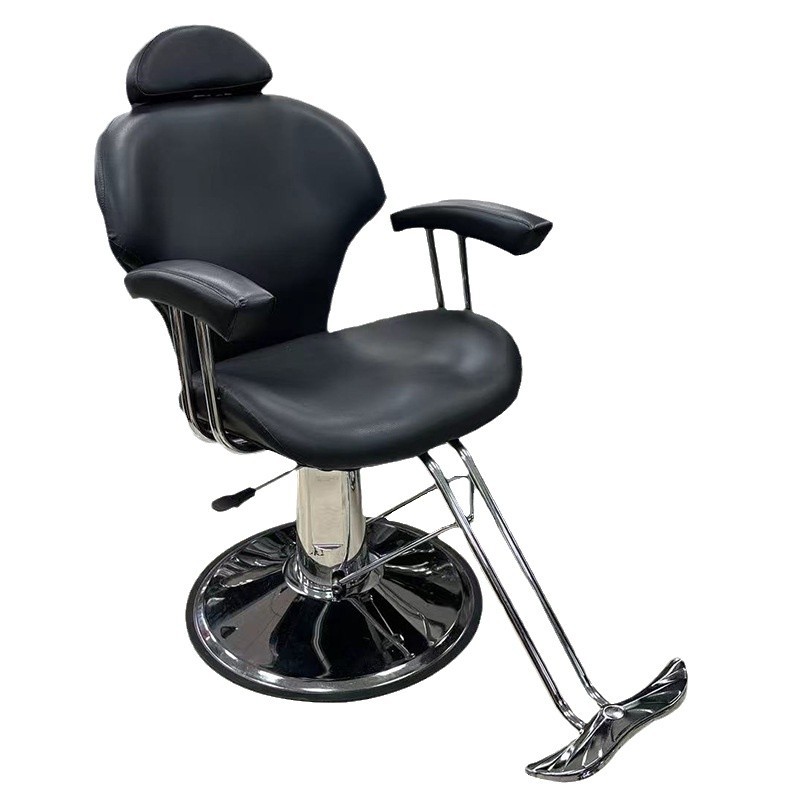 Exportación en caliente transfronteriza silla de barbero silla de corte de pelo silla de salón de peluquería silla de cabeza de aceite giratoria elevable