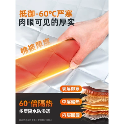 jacket windshield cloth – Car snow shield
