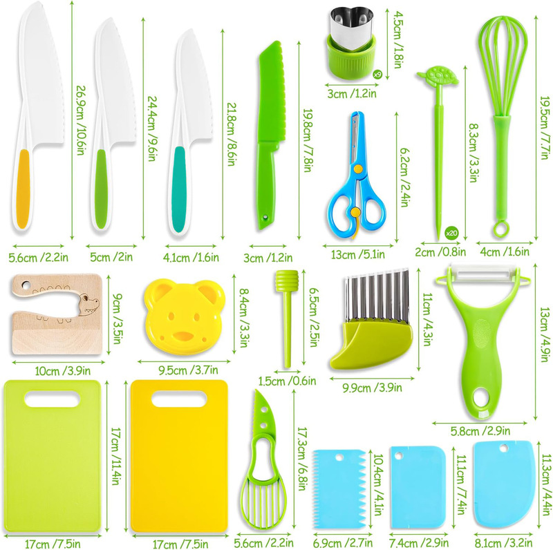 新品子供用フルーツナイフツールセットはさみまな板果物野菜マッシュポテトカットプラスチック子供用安全ナイフ|undefined