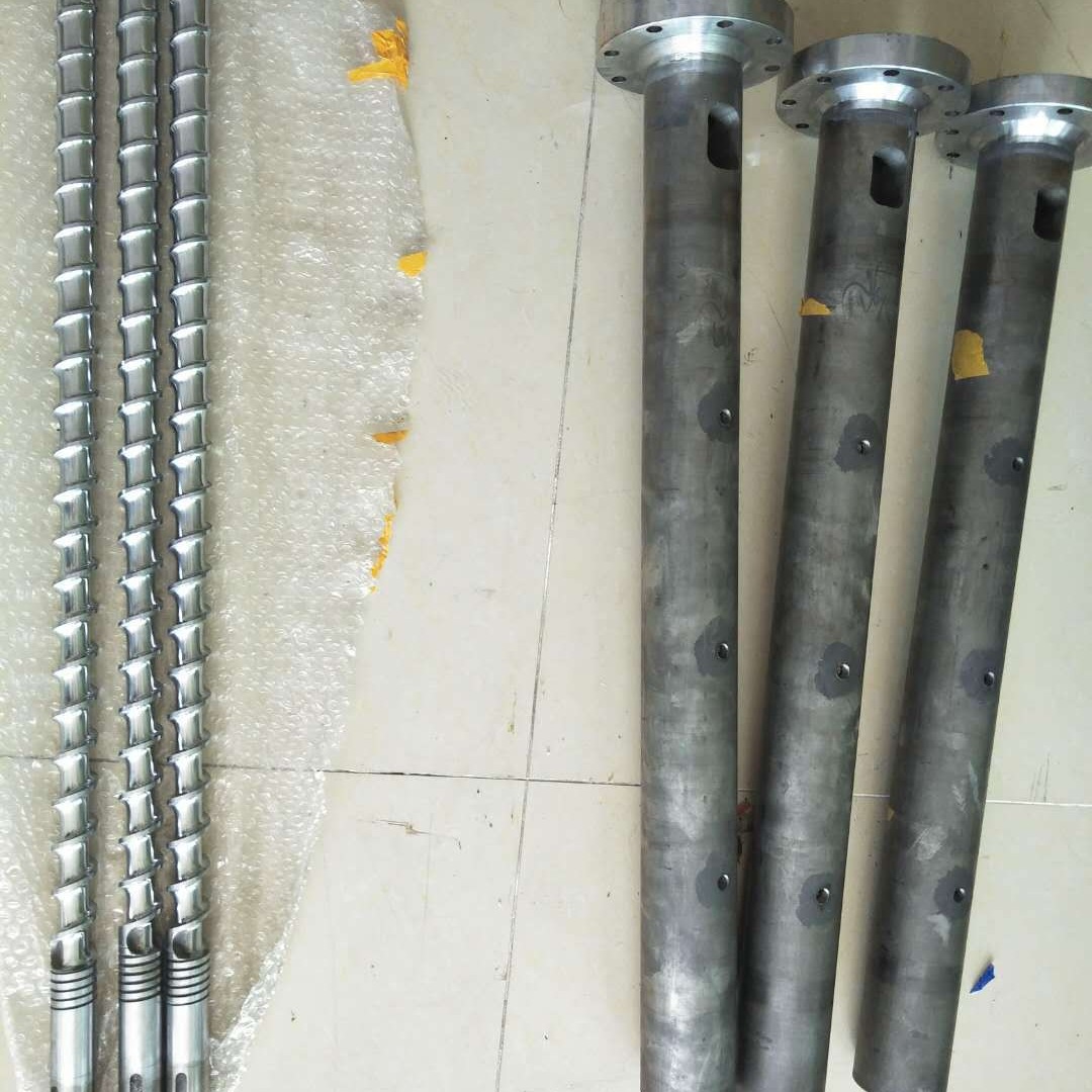 东莞厂家 φ45挤出PE软管用挤出机螺杆机筒，价格优美