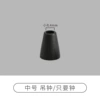 Middle number hanging clock/as long as bell*black