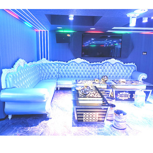 Customized European Entertainment Club KTV Furniture Villa Home Cinema KTV Sofa