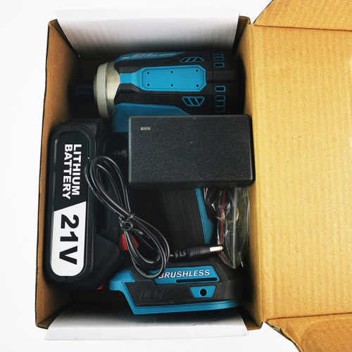 Foreign trade cross-border brushless lithium impact driver DTD171 three-light hook MT style impact screw