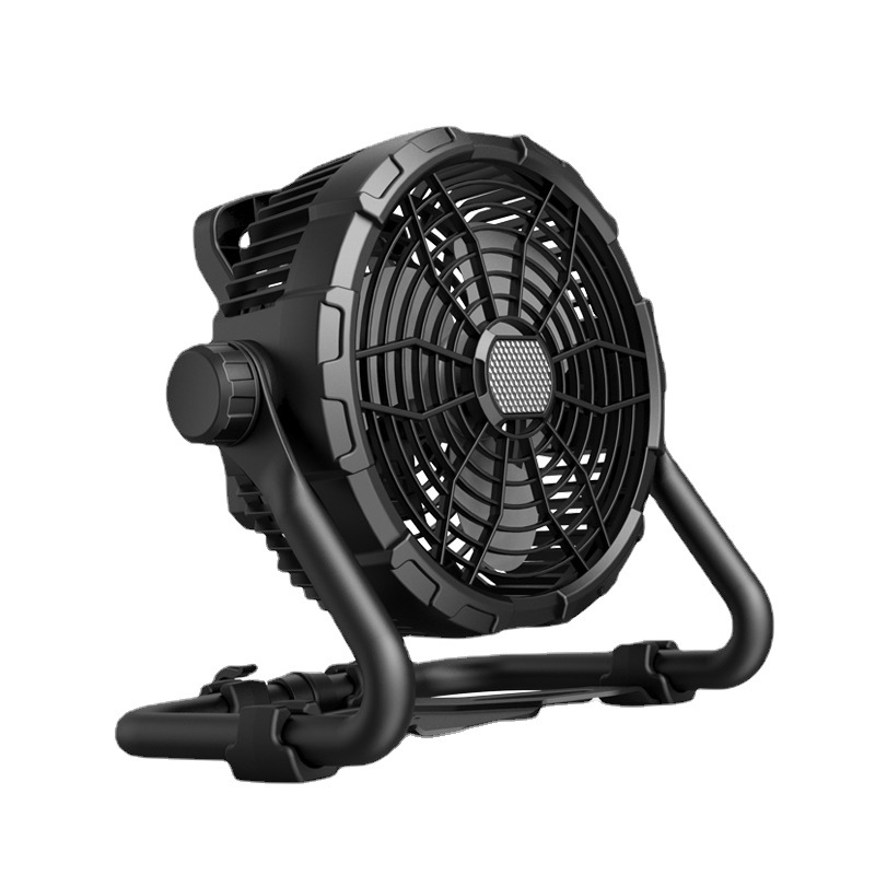 Transfronterizo 12V DC ventilador eléctrico móvil portátil de carga inalámbrica ventilador de piso gran viento acampar al aire libre ventilador de escritorio image 7