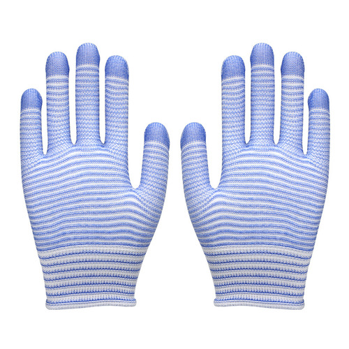Zebra print glove core thin model thirteen needle high elasticity anti-slip factory wholesale wear-resistant breathable zebra print gloves