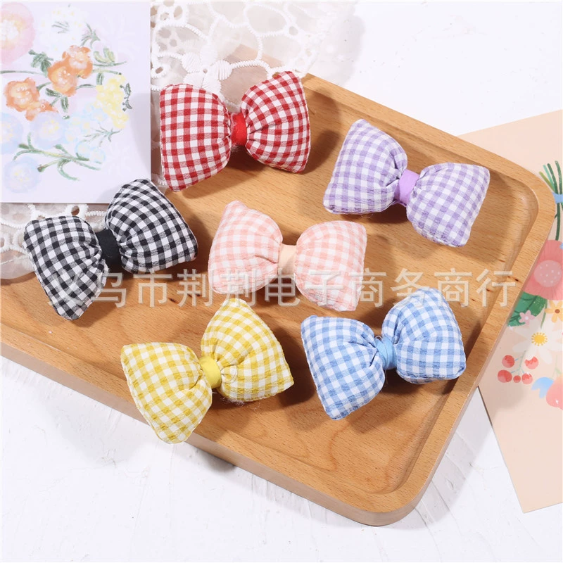 2022 новые ткани ручной работы клетчатые банты аксессуары чехол для мобильного телефона DIY Материал Одежда обувь и носки аксессуары