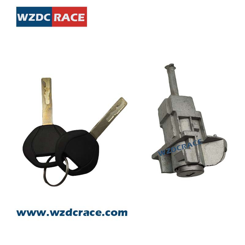 51218236595 para BMW Serie 5 cilindro de la puerta izquierda conjunto de cilindro con 2 llaves