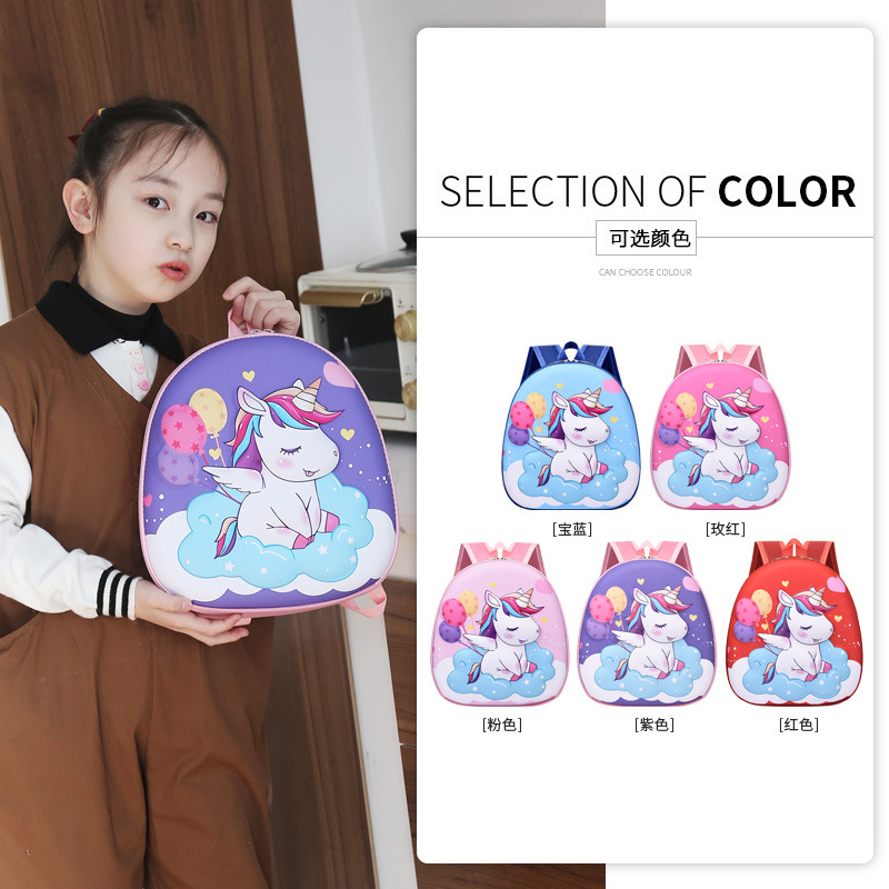 Factory Direct Supply Kindergarten Children's Backpack New 3D Dinosaur Dual Shoulder Bag Cartoon Boy Girl Student Backpack