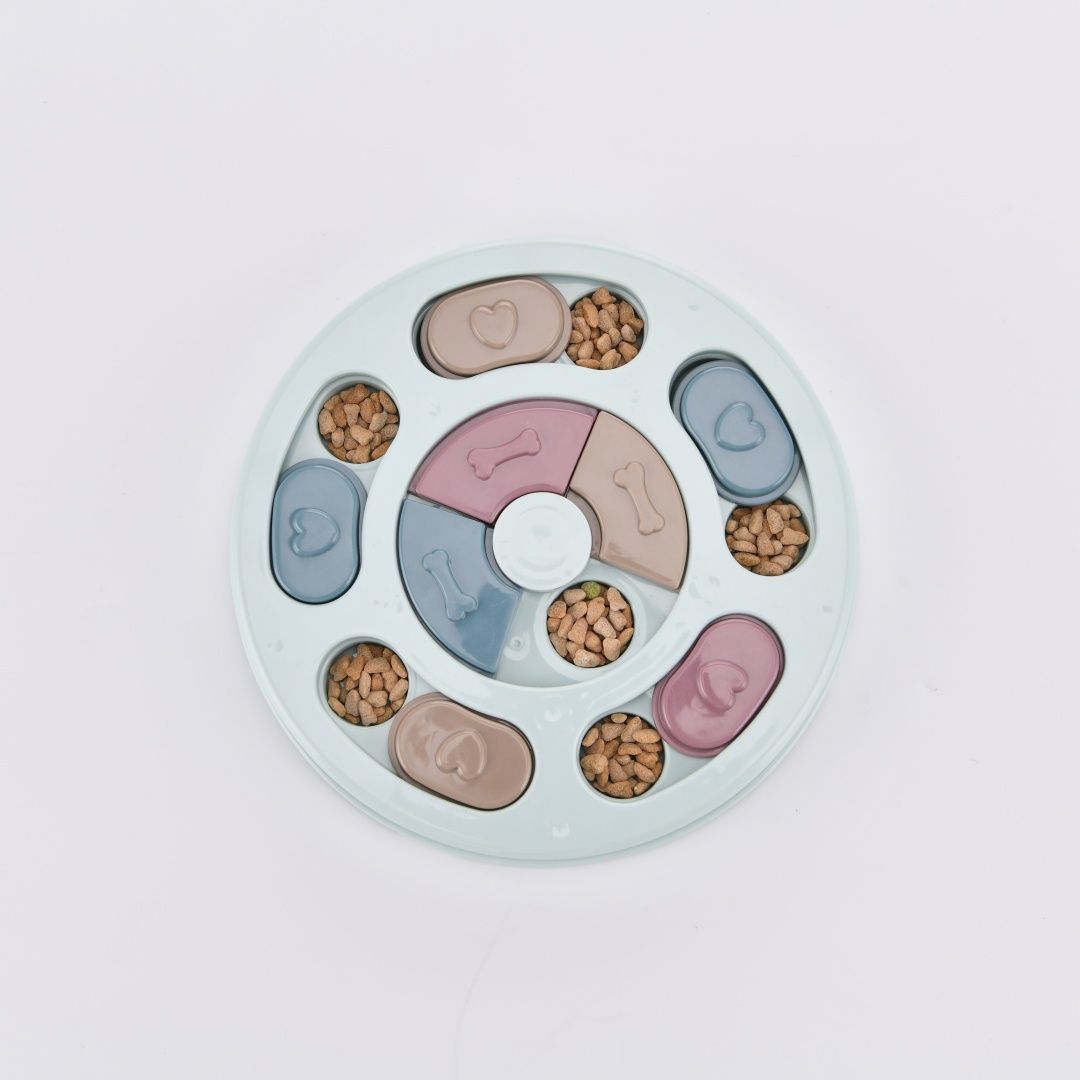 Plato de Comida Lenta para Perros de Plástico PP Antiahogo image 10