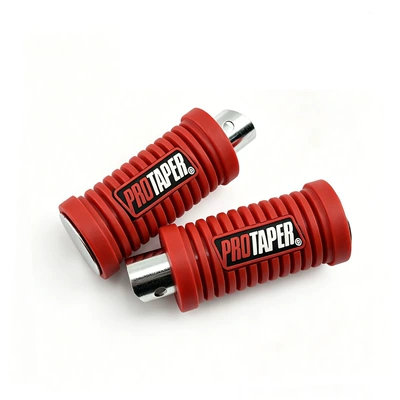 Motorcycle modified rear footrests, 125 Motorcycle pedals - red