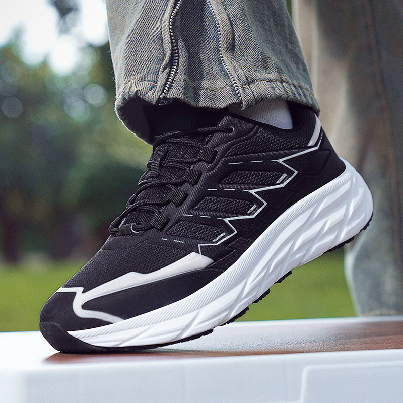 Autumn and winter casual sports shoes men's platform shoes trendy dad shoes breathable rebound running shoes men's shoes_voghion.com