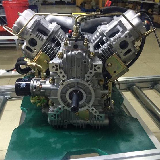 风冷双缸柴油机四冲程电启动柴油机2V92 25马力 移动应急救援