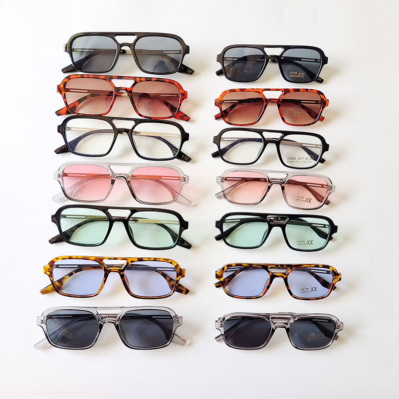 58g Weight Retro Leopard UV400 Protection Resin Oval Frame Patchwork Full Frame Kids Sunglasses