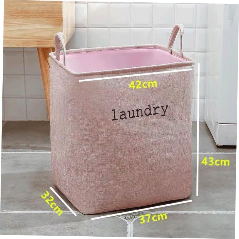 folding large size dirty clothes fabric basket laundry box