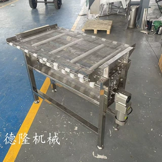 小型网带输送机不锈钢乙型链网输送设备食品加工轻型丝网输送设备