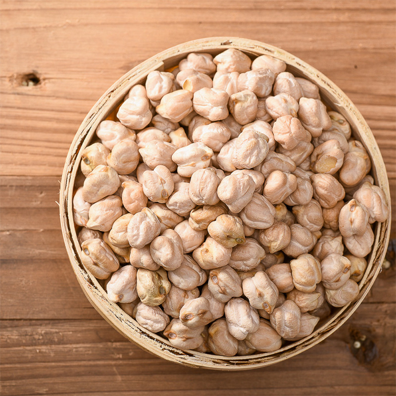 Wholesale Edible Agricultural Products Chickpeas Bagged Grains Chicken Heart Beans Indian Medium Granules Selected Coarse Grain Raw Materials