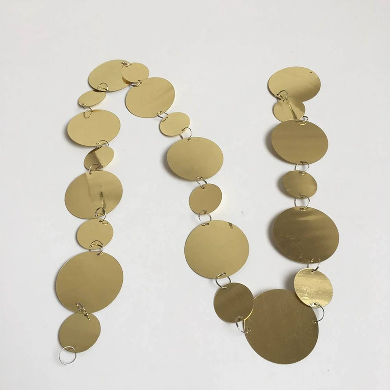 Золотая серебряная ногтевая sequins, шторы