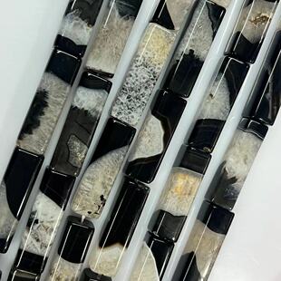 �ڰױ���ˮ������L�l 12-13X40MM ���w�L���� ��Ȼʯ�^ 10��/�l