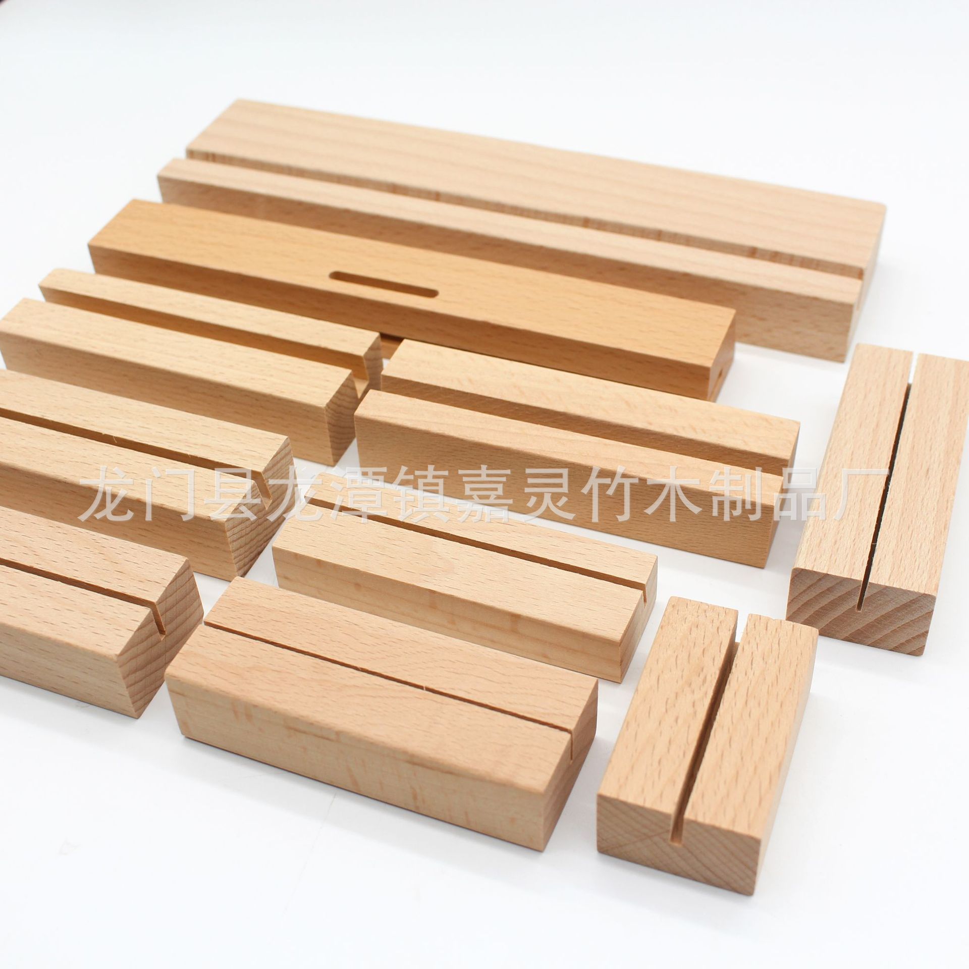 台历底座实木明信片木质餐牌台卡照片夹座台卡座日历木艺木制