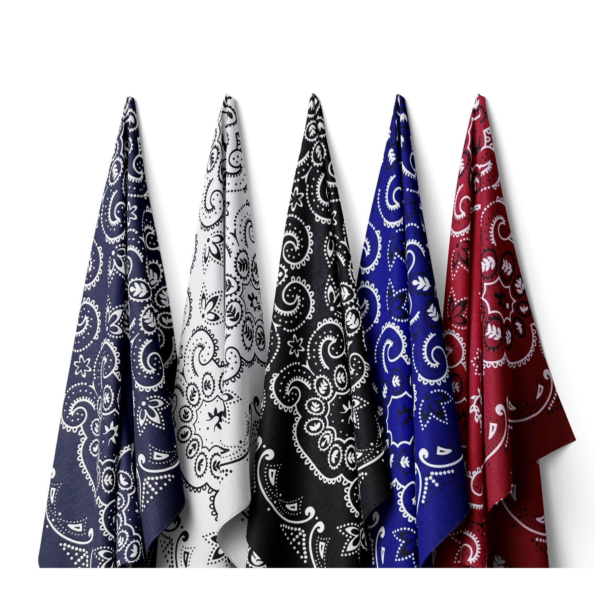 70*70cm Large Cotton Square Scarf Oversized Hip-Hop Outdoor Decoration Direct from Manufacturer
