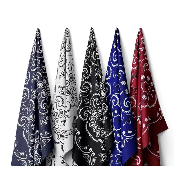 70*70cm Large Cotton Square Scarf Oversized Hip-Hop Outdoor Decoration Direct from Manufacturer
