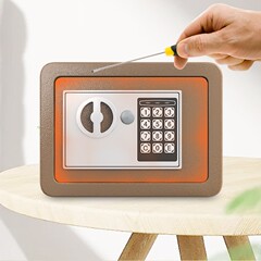 儿童存钱罐投币柜家用小型防盗迷你保险柜办公生日节日礼物优选