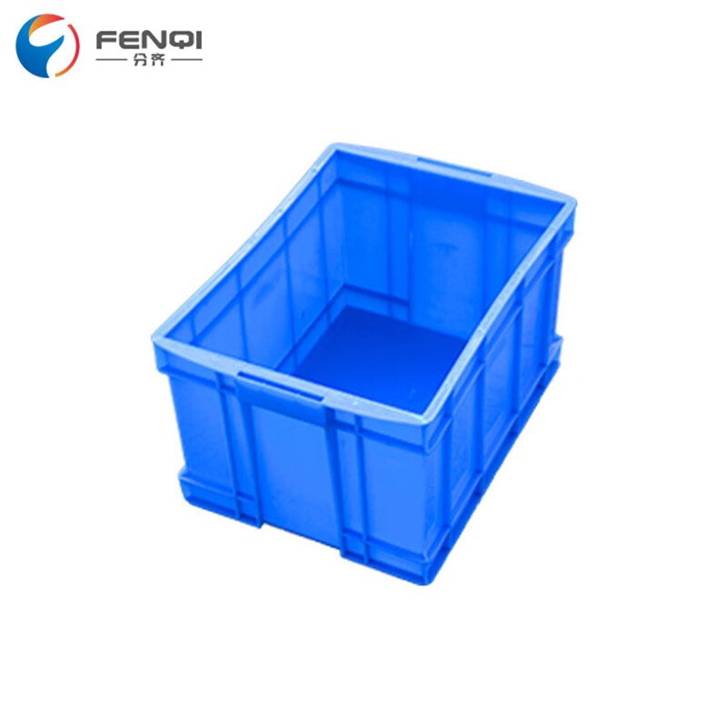 分齐 塑料周转箱加厚可带盖物流箱胶筐欧标汽配收纳整理储物箱过
