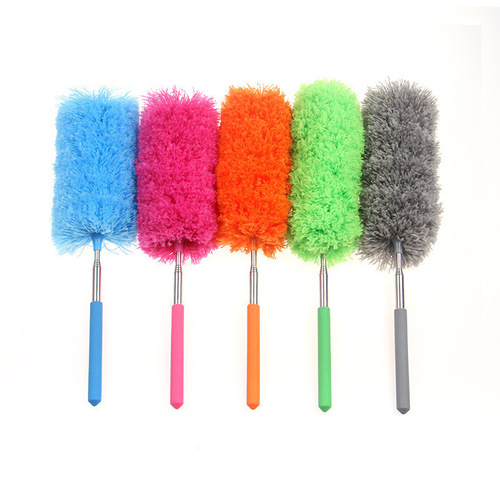 New telescopic dust remover Flexible dust remover 80CM dust remover Simulated feather duster dust remover tool