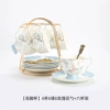 ★☆【Goblet】6 cups, 6 saucers, 6 rose spoons + six cup holders【Simple decoration】★☆