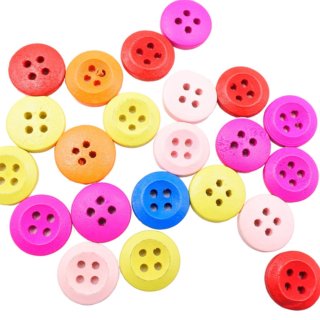 Botones de colores 13mm