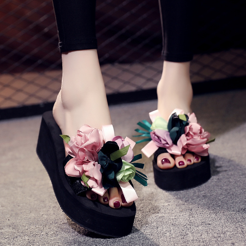 6cm 빅버드 핑크 플립플롭