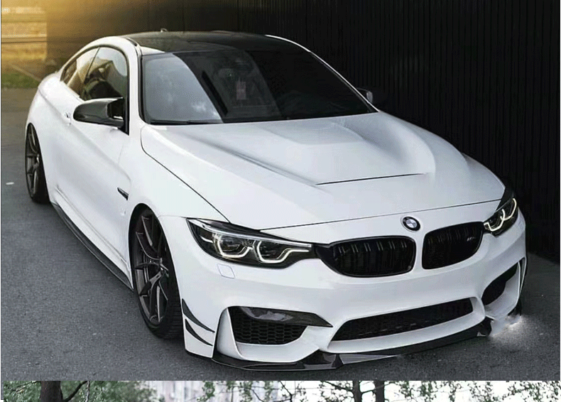 Suitable for BMW 4 Series F32/33/36/M4 front and rear surround GT cover leaf plate tail throat tail lip