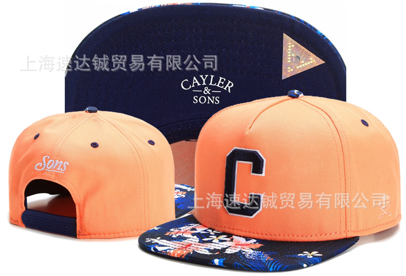 Mayorista comercio exterior sombrero plano sombrero ajuste sombrero sombrero de automóvil sombrero de moda americana sombrero de sol sombrero de sol