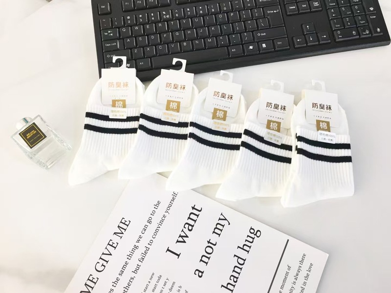 男性用ストッキング、カラフルな綿の毛玉防止秋冬ミッドレングスメンズソックス、ストライプスポーツ秋ハイソックス、男性と女性用|undefined