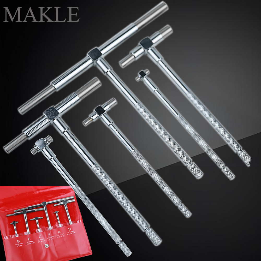 8-150mm inner diameter telescopic gauge stainless steel adjustable…