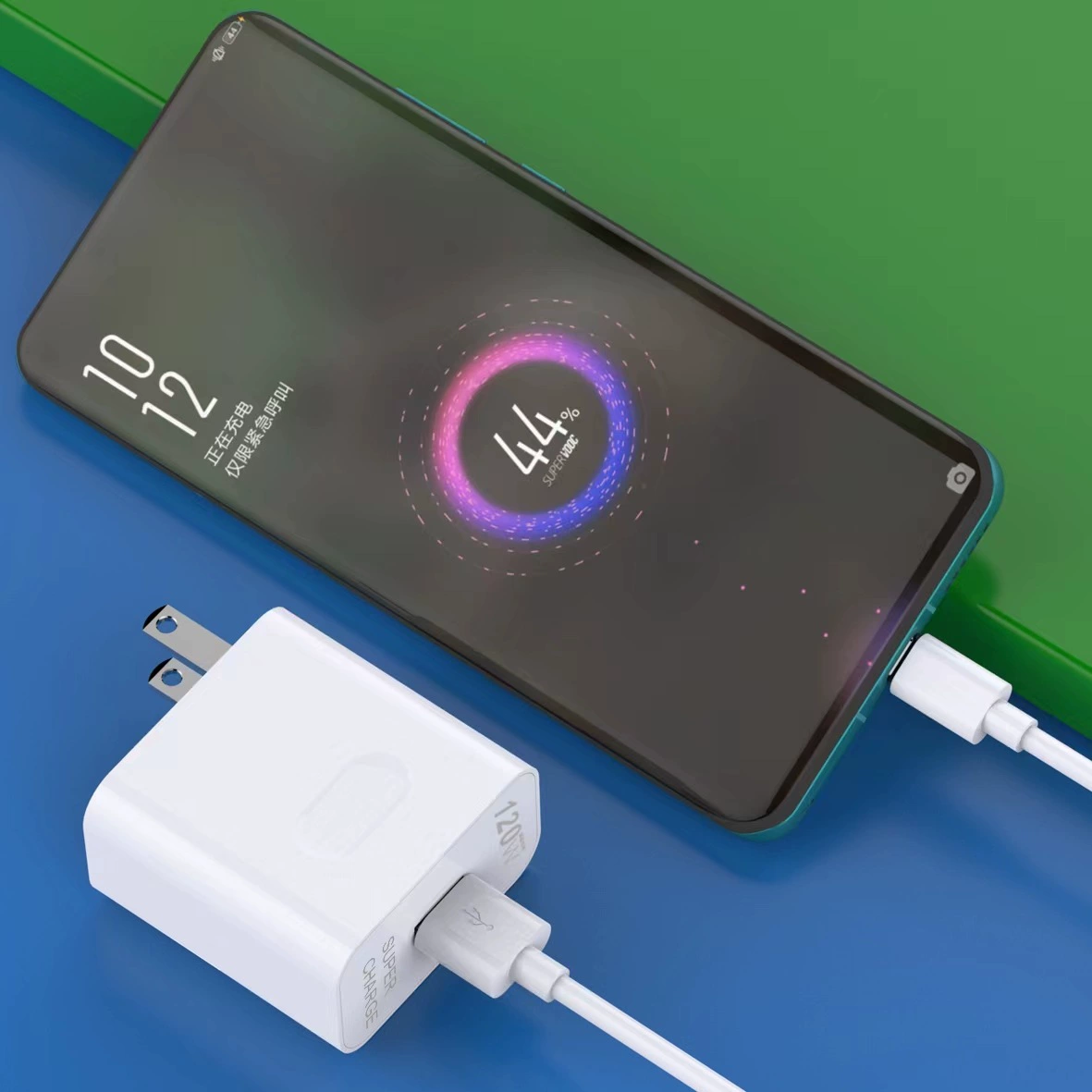 Кардридер 120W быстрая зарядка совместим с OPPO Huawei Xiaomi полный набор быстрой зарядки кабель для быстрой зарядки