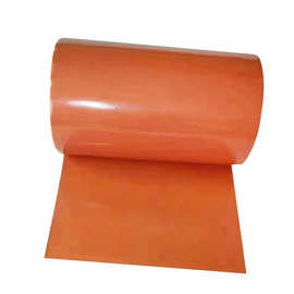 耐高温半硫化硅胶布半生半熟硅胶布橘红色一面生一面熟硅胶布
