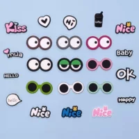 Cartoon creative phone case PVC, decorations, silicone accessories, DIY
