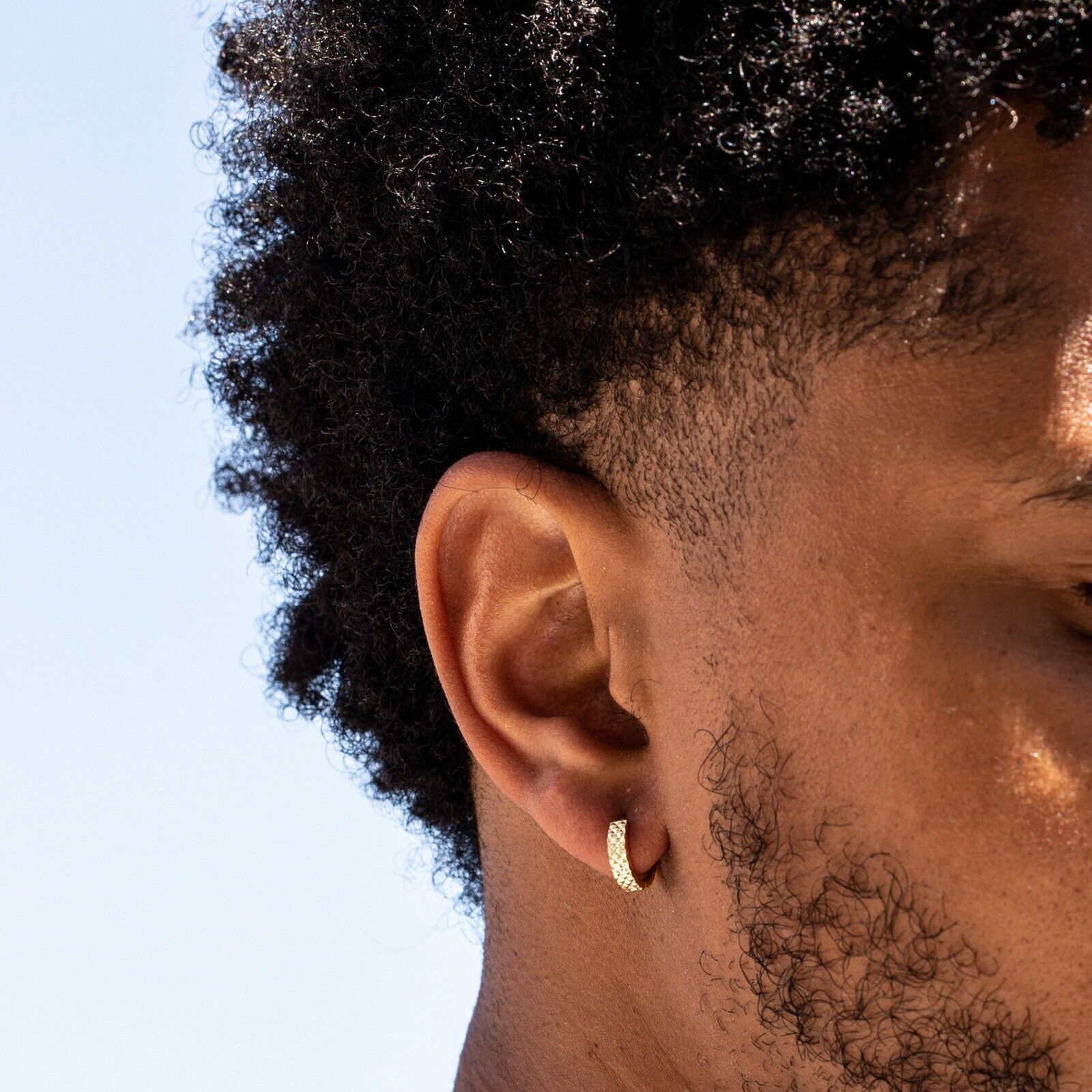 Nuovi orecchini classici rotondi in stile business, gioielli alla moda da strada personalizzati per uomo alla moda_voghion.com