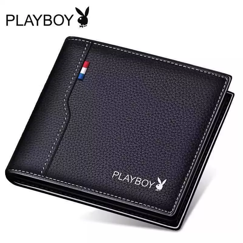 Кошелек мужской компактный для студентов, Play‌boy