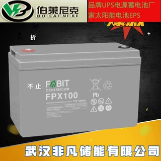 武汉非凡储能菲意特蓄电池12V阀控式铅酸 2VUPSEPS电源直流屏配套