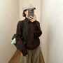 高领秋冬显瘦麻花纹毛衣