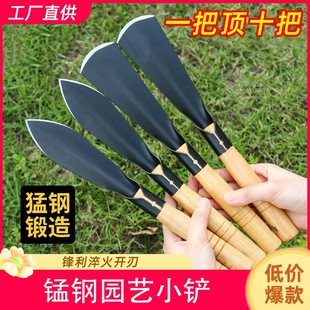 Buy One Get One Free Vegetable Tool Manganese Steel Small Shovel for Planting Flowers and Gardening Tools for Digging Wild Vegetables and Flowers, Weeding, and Digging Soil