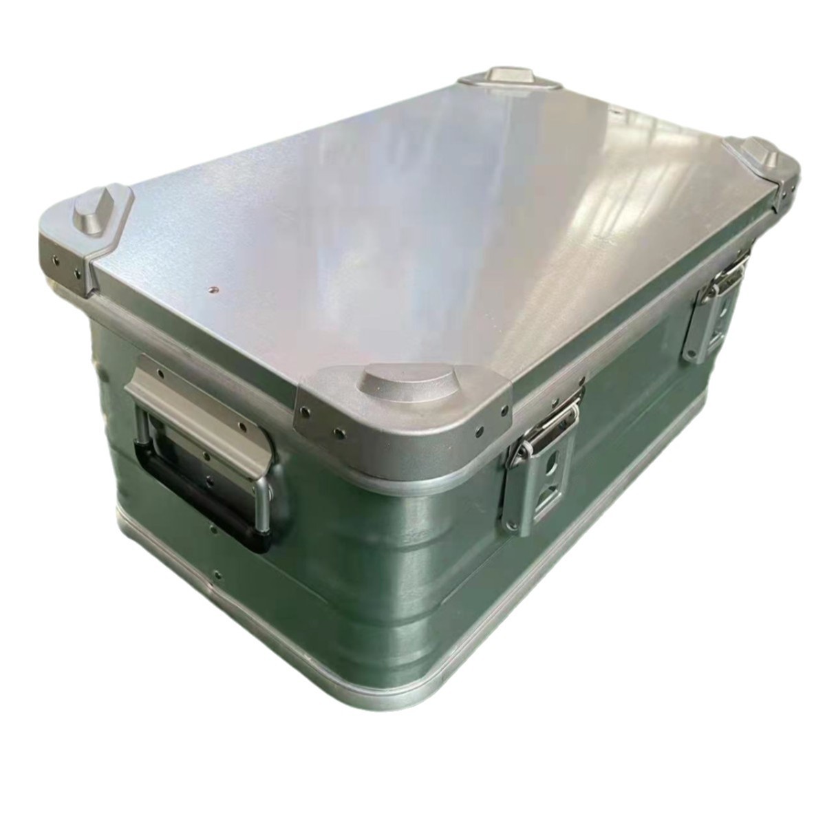 アウトドアキャンプ用品収納ボックス、ピクニック用アルミ合金大型収納ボックス、車載荷物ボックス、車載収納ボックス