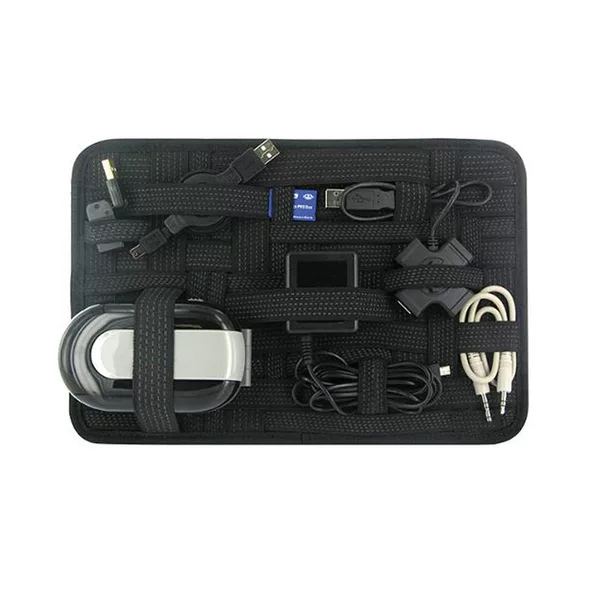 Manufacturer Inner Bag Elastic Band Storage Board Tools Cosmetics Digital Accessories Data Cable Mobile Phone Cosmetics Bag